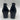 Women’s Naturalizer Iriss Black Leather Block Ankle Strap Heels Size 6.5M Naturalizer