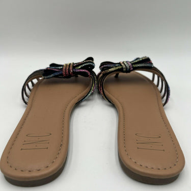 Womens Inc International Concepts Bowey Bling Flat Sandals Size 9.5M INC International Concepts