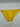 Becca by Rebecca Yellow High Cut Bikini Bottom Shirred Cheeky NWT Womens L