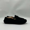 Men’s Versace Medusa driver loafers Black Suede Size 42 Versace