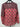 LOFT Blouse Womens Mixed Print Peasant Top Split Neck Red Navy Boho Tunic M Split