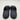 Alexander McQueen Womens Logo Pool Rubber Slides Sandals Navy Size 35.5 Alexander McQueen