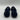 Women’s Rothy's The Flat Round Toe Knit Ballet Shoes Black / Navy Blue Size 8 Rothy’s