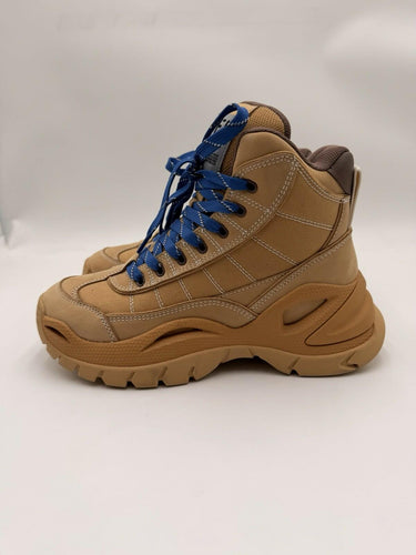 Men’s Off-White high-top hiking boots in camel Size 39 OFF-WHITE