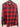 Abound Red Black Buffalo Plaid Flannel Shirt Long Sleeve - Size XL