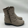Mis Mooz SANDI Pebble Taupe Ankle Boot Womens SIZE EU 37 / US 6.5 Miz Mooz