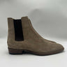 Men’s Saint Laurent Wyatt 30 suede Chelsea Pull On boots in beige Size 42 Saint Laurent
