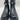 Sugar Favorite Black Jeweled Strap Lug Chelsea Ankle Boots Womens 9.5 Sugar