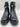 Sugar Favorite Black Jeweled Strap Lug Chelsea Ankle Boots Womens 9.5 Sugar