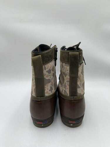 XTRATUF Men's 8" Insulated Legacy Lace Boots in brown Size 12