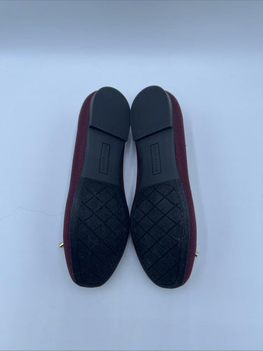 NWB Kelly & Katie Sasha Ballet Flat Women's Mad Maroon Size 6.5M Kelly & Katie