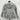Tahari Girls hooded pea Grey coat Faux Fur Lining Pink Bows Size 8 Tahari