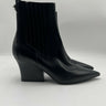 Women’s Valentino Garavani VLogo Lockette Point Toe ankle boots Black Size 38 Valentino