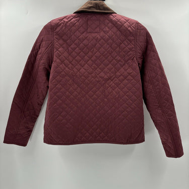 NWT Bagatelle Women’s Lightweight Quilted Snap Jacket Burgundy Size S