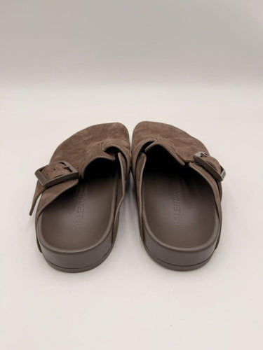 Women’s Balenciaga Sunday Mule in brown suede Size 37