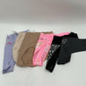 Lot Of 6 Pink  Panties & Thongs Mix Colors Size M Pink