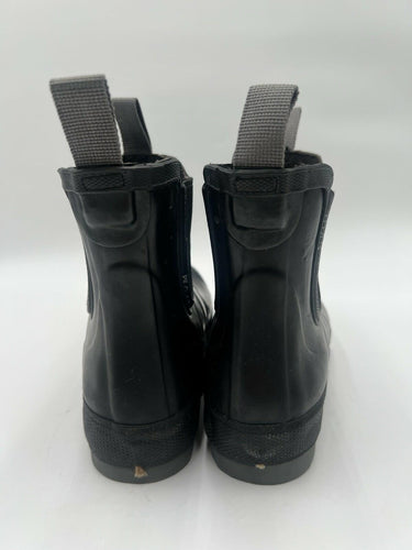 Xtratuf 6 in Ankle Deck Boot Rubber Waterproof Rain Deck Shoes Black Size 6