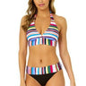 Anne Cole Womens Marilyn Halter Top Multi X-Small Anne Cole