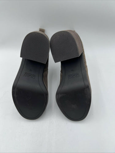 Crown Vintage Women’s Shoes Gray Suede Capari Booties Size 7 M