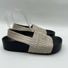 Co Women's Slingback Slide Sandal Beige Size 37 Co