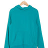 NWOT Abound Fleece Pullover Hoodie Teal Compass Size M ABOUND