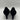 Kelly & Katie Black Pointed-Toe Heels Genna 8.5M Textile Upper & Man-Made Sole E Kelly & Katie