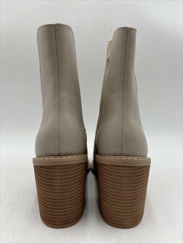 Crown Vintage Women’s Pimmy Bootie Taupe Leather Size 9.5 M