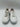 Alexander McQueen Court Trainer in White and Red Leather Size 36 Alexander McQueen