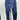 Ododos Woman’s Crop Leggings in a night blue space dye pattern Pockets Size L INA