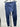 Ododos Woman’s Crop Leggings in a night blue space dye pattern Pockets Size L INA