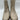 Women’s Lucky Brand Cassia Side Zip Boot Vanilla Bean Leather Size 9 M Lucky Brand