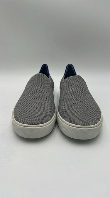 Women’s Rothy's The Sneakers Slip On Flat Comfort Casual Knit Gray Show Size 9.5 Rothy's