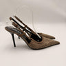 Versace Allover-jacquard 65mm Heel Slingback Pumps Size 38 Versace