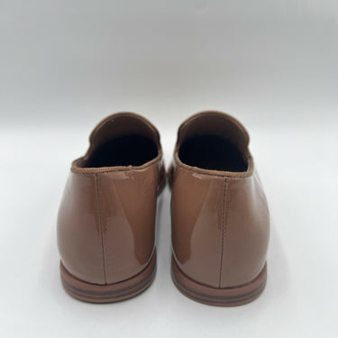 Women's Naturalizer Effortless Brown Patent Leather Slip On Loafers Size 7.5W Naturalizer