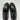 Men’s Dolce & Gabbana Ariosto slippers in black Leather crossover DG Size 6 UK Dolce&Gabbana