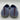 Women’s Rothy’s The Flat Round Toe Rare Blue With Reflective Stripe Size 6.5 Rothy’s