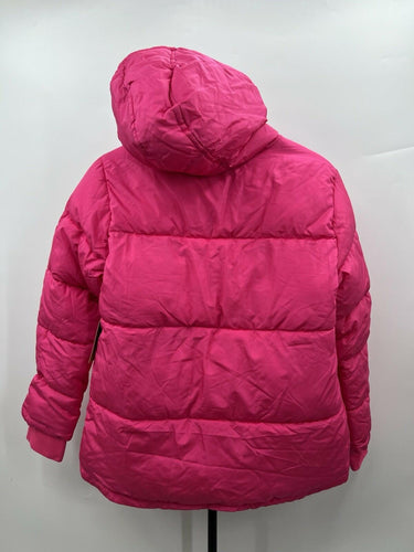 Thereabouts Puffer Jacket Womens Plus Cheerful Pink Hooded Warm Water Resist XL Thereabouts