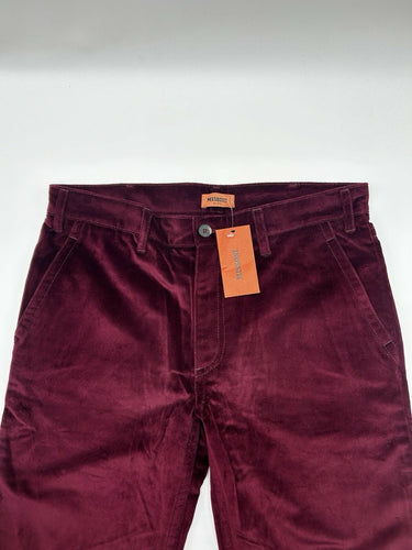 Missoni Woman’s velvet pants deep burgundy hue vibrant Color Size 48