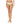 Volcom Growing Solo Cheeky (Light Peach) Women's Swimwear S