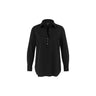 Tribal Long Sleeve Wrinkle Resistant Tunic (Black 2) Women's Sweater Tribal