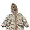 Little Girls Tahari Snap Button Fur Trim Long sleeve Jacked Color Gold Size 2T Tahari