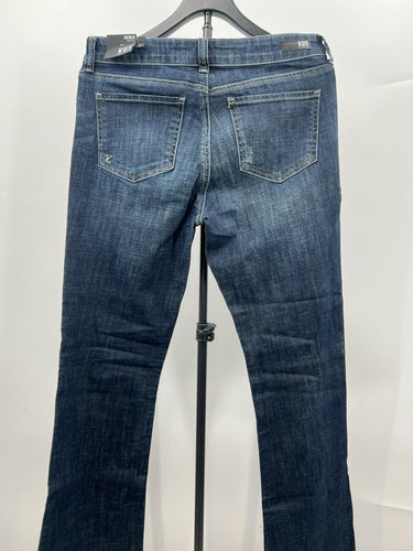 KUT From The Kloth Jeans Womens Natalie Bootcut Mid Rise Dark Wash NWT Size 8 KUT from the Kloth