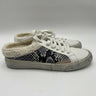 the Marc Fisher LTD Mello snakeskin-embossed leather mule sneakers7M Marc Fisher