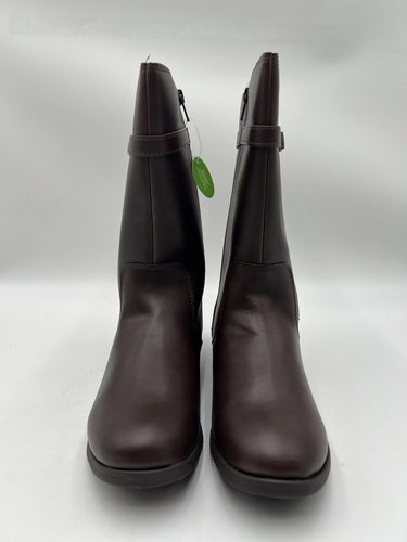 Stride Rite Sr Joseph Brown Buckle Tall Boots Womens 5M Stride