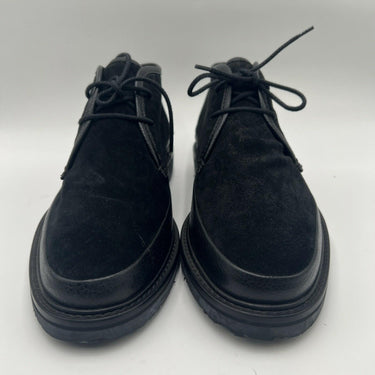 Ermenegildo Zegna Men's Trivero Suede & Leather Ankle Boots Black Size 8 Ermenegildo Zegna