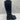 I.N.C. Women’s Black Leather Knee High Side Zip Riding Boots Size 7M INC International Concepts