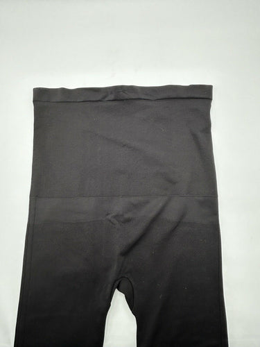 Spanx Woman’s Look At Me Now Seamless High Waisted Leggings Black 1X Plus Size
