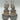 Badgley Mischka Clarisa crystal-embellished satin wedge sandals Size 8 Badgley Mischka