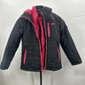 Reebok 3-in-1 system jacket girls Removable Fuzzy Liner Size 7/8 Hooded Reebok