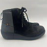 Bogs Vista Rugged Zip Ankle Boot Black Women's Size 6 Bogs